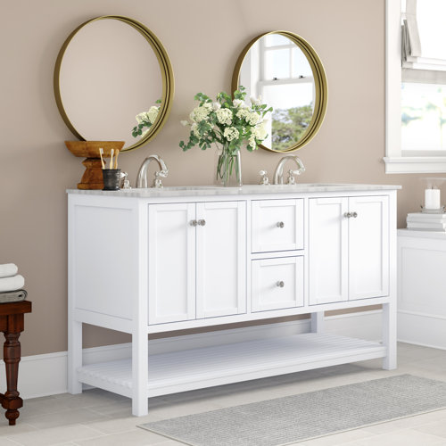 Wayfair White Double Vanities You'll Love in 2024
